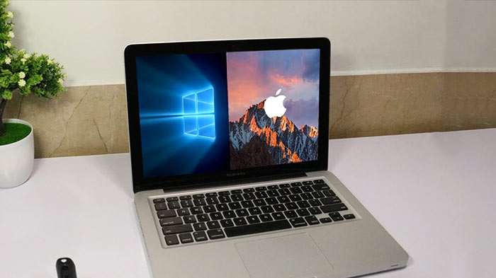 dual boot macbook pro with windows 10